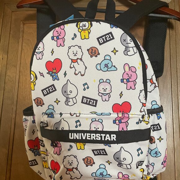 DISCONTINUED Official Miniso Universtar BT21 Backpack. BTS RJ Kpop - Picture 2 of 15